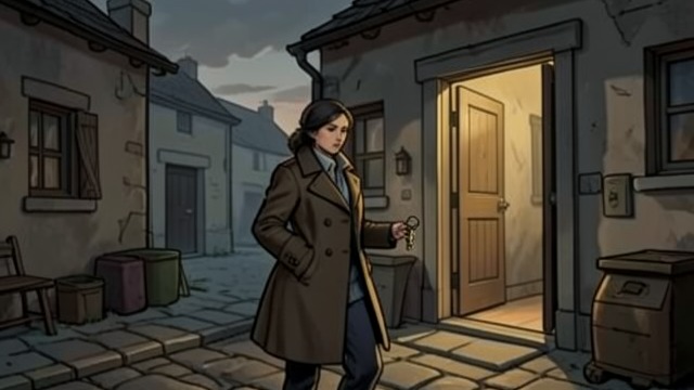 A Stranger Offers a Flat from "The Salt Path". A Stranger Offers a Flat A concrete next step Anna hears that the couple are homeless and have a student application pending.