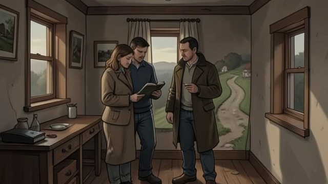 Walking Ends, Meaning Remains from "The Salt Path". Walking Ends, Meaning Remains A path carried forward When a flat becomes available in Polruan, the couple can finally stop walking.