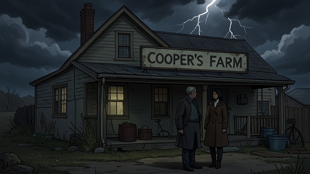 Security Against the Farm from "The Salt Path". Security Against the Farm The claim reaches their home A charge is registered against the farm as security for Cooper’s claim.