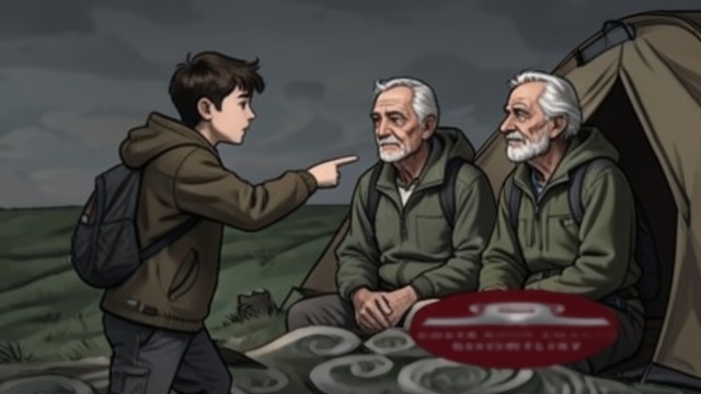 Experience as Inspiration from "The Salt Path". Experience as Inspiration A different view of age A young traveler calls Ray and Moth old but inspirational for walking and sleeping in a tent.