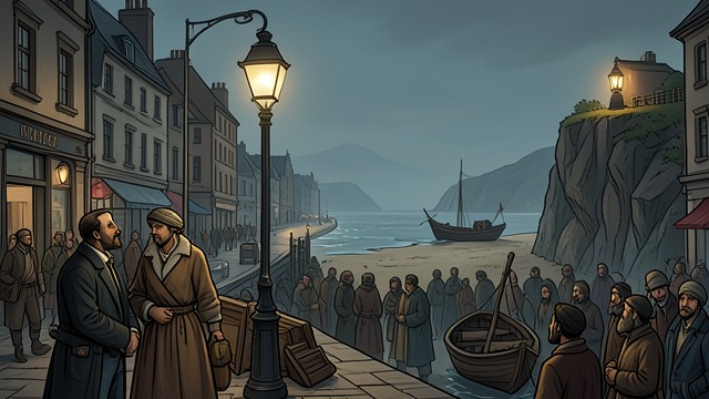 A Ferry That Never Comes from "The Salt Path". A Ferry That Never Comes A missed connection reshapes the night After the couple spend their remaining money and wait for a ferry, they learn that the boat is…