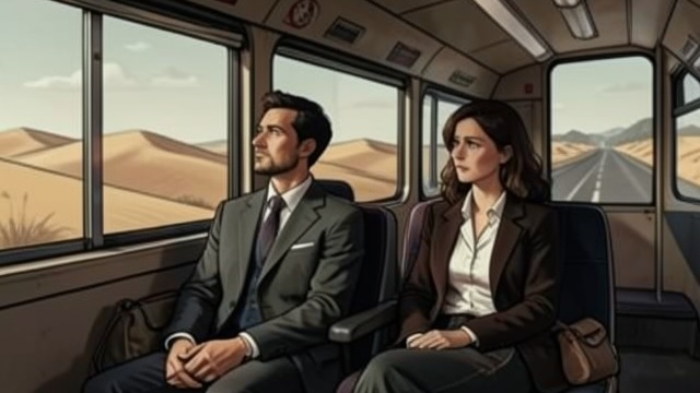 The Bus Around the Dunes from "The Salt Path". The Bus Around the Dunes Skipping ground to protect health When military exercises close part of the route, soldiers give the couple a ride out of Braunton…