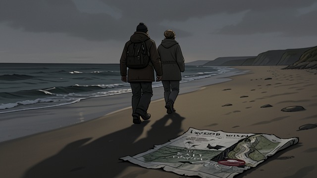 The Page After Land’s End from "The Salt Path". The Page After Land’s End The apparent ending opens out The couple pass the famous endpoint and continue along the coast, because they are not ready to stop…