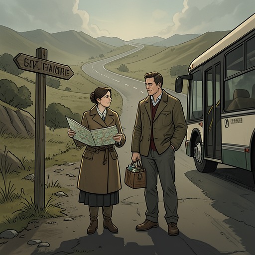 An Economy of Small Choices from "The Salt Path". The couple’s daily decisions about ferries, cash, supplies, and detours show how poverty converts ordinary travel into a continuous conflict over time, safety…