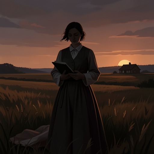 The Long Shadow of the Farm from "The Salt Path". The farm remains present after its loss through Ray’s memories, grief, and inherited relationship to land, until she discovers that belonging can continue…