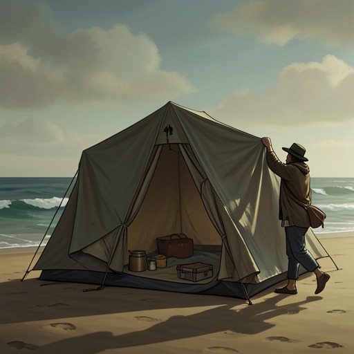 The Many Uses of a Tent from "The Salt Path". The tent changes from purchased equipment to portable home, emergency shelter, site of illness and intimacy, and finally an object that Ray must put away when…