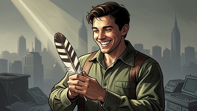 Faith Confirmed from "The Secret". A Private Proof Emotional Certainty The young man interprets the feather as evidence that his mind can attract an object.