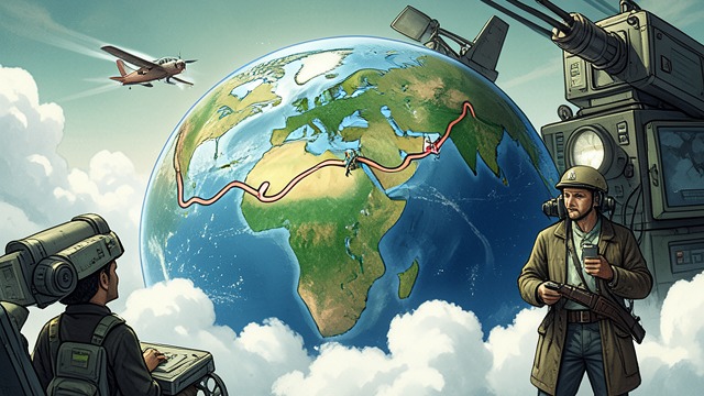 Crossing Continents from "The Secret". From Australia to the United States