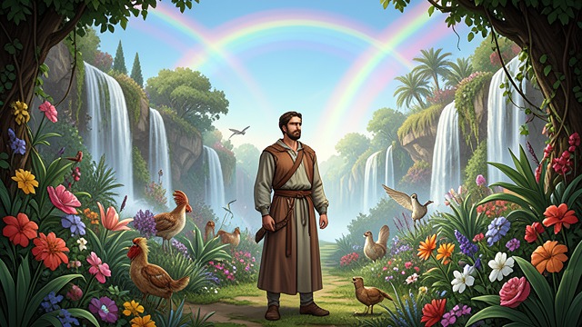 Heaven on Earth from "The Secret". Living in Support Everyday Magnificence The reader is told that nature, life, and beauty are already arranged for them.