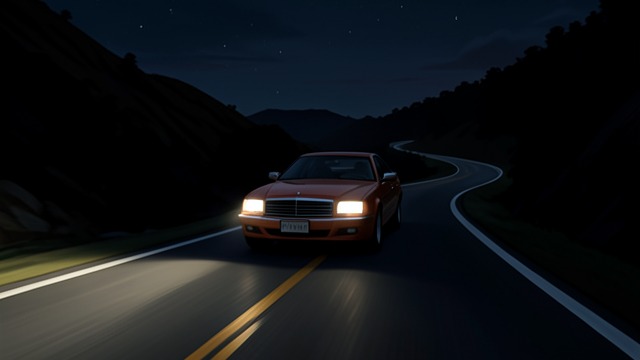 Next Two Hundred Feet from "The Secret". Seeing the Next Step Limited Visibility A car’s headlights reveal only a short distance on a long journey.