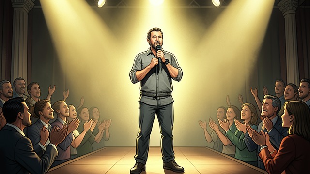 Comedic Confidence from "The Secret". Standing Ovations Creative Recognition Robert begins receiving strong responses rather than constant heckling.