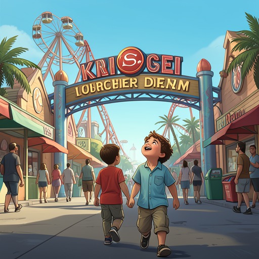 The Disney Wish from "The Secret". This flow follows Colin’s wish for effortless access at a theme park and the book’s interpretation of its fulfillment.