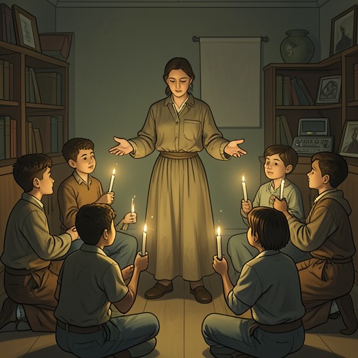 Teacher and Community from "The Secret". This flow traces how teachers connect individual practice to communities, institutions, and collective spiritual life.