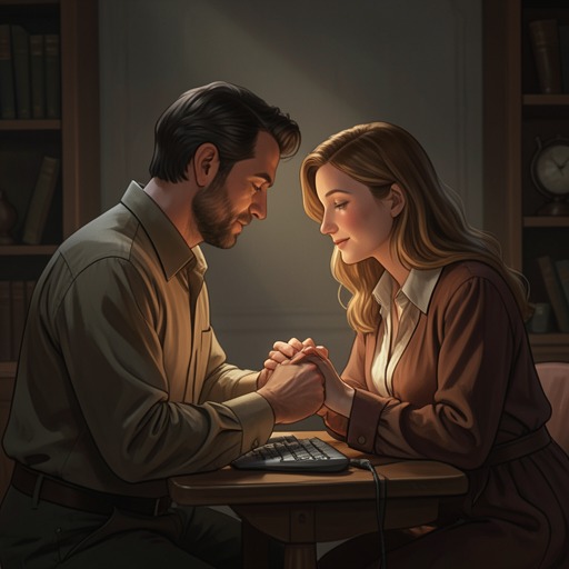 From Casual Sex to Emotional Commitment from "Spontaneous". This thread tracks how physical intimacy becomes a language for trust, care, and ultimately a declared commitment.