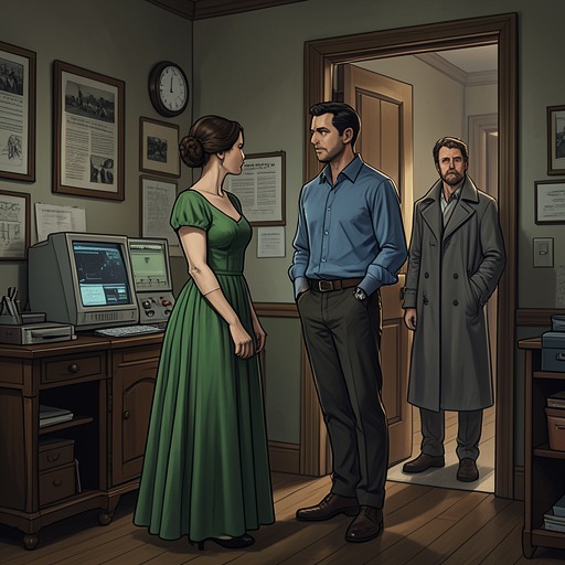 Aunt Gert’s Matchmaking from "Spontaneous". This thread follows Gertrude’s well-intentioned intervention, the false engagement it prompts, and the limits of matchmaking as a remedy for Kim’s independence.