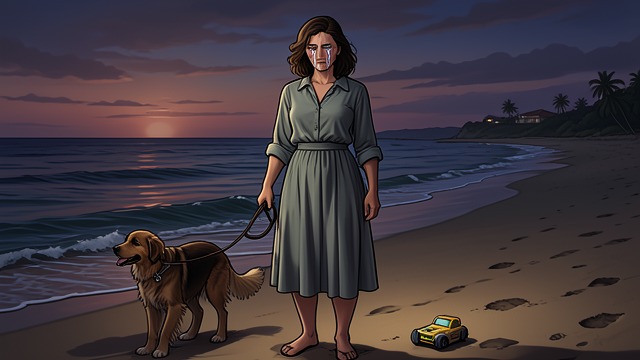 A Beach Breakdown from "Dr. Death". Grief Breaks Through An Unplanned Meeting Alex finds Stacy alone at Topanga Beach after a confused phone call.