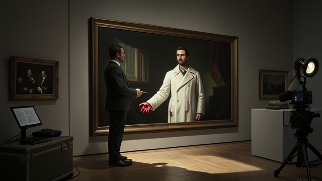 The News of a Portrait from "Dr. Death". A Painting Reappears An Anonymous Gift A gallery owner finds a new version of The Anatomy Lesson depicting Mate as both doctor and victim.