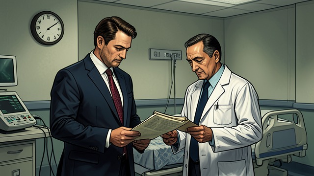 An Uneasy Alliance from "Dr. Death". The Dossier Offered A Detailed History Fusco shares files linking Burke to murders, aliases, and suspicious hospital deaths.