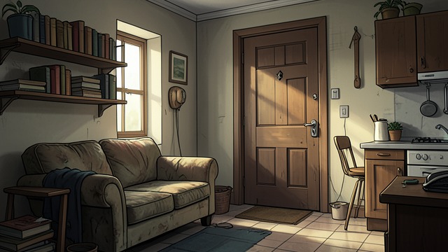 A Poorly Guarded Home from "Dr. Death". The Empty Apartment Books and Habits Alex and Milo search Mate's crowded North Vista apartment and find a modest, carefully repetitive life.