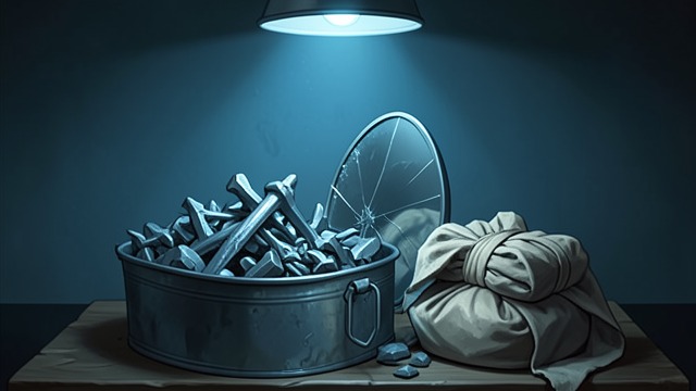 The Storage Locker from "Dr. Death". A Life Organized as Evidence Hidden Materials Police find clippings, stolen objects, weapons, and preserved remains in Ulrich's storage locker.