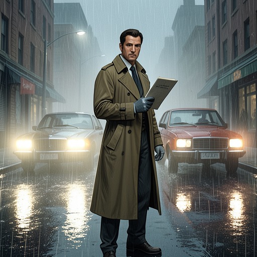 The Burke Investigation from "Dr. Death". This flow follows the clues that connect a local murder to Michael Ferris Burke's long history of violence.