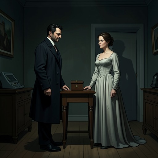 Ulrich and Tanya's Relationship from "Dr. Death". This flow traces the relationship that gives Burke access to a witness, a hiding place, and another vulnerable woman.
