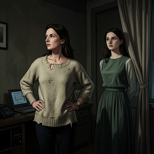 The Doss Family's Emotional Distance from "Dr. Death". This flow traces a family that shares a home but struggles to communicate about illness, anger, and guilt.