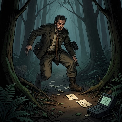 Milo's Pursuit of the Truth from "Dr. Death". This flow traces Milo Sturgis's movement from a stalled murder case to a dangerous encounter with its killer.