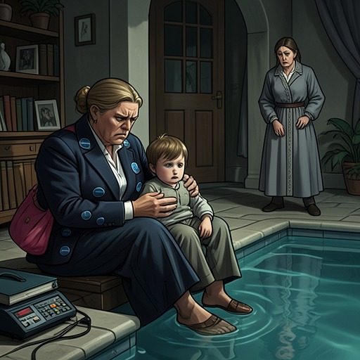 The Hidden Abuse and Its Consequences from "Dr. Death". This flow traces Joanne's abuse of Becky, Judy's response, and the chain of grief and anger that surrounds the discovery.