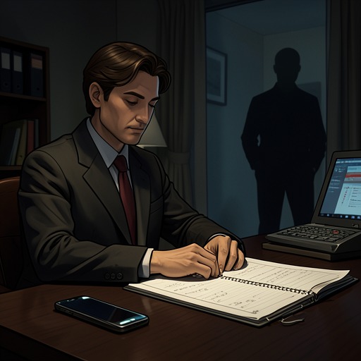 Confidentiality Under Pressure from "Dr. Death". This flow follows Alex's attempts to protect private disclosures while police, clients, and families demand information.
