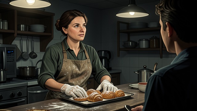 A Quiet Worker Steps Forward from "Jacob's Ladder". A Quiet Worker Steps Forward Analise’s guarded presence Analise Salvador initially avoids Yasha and communicates with very few people.