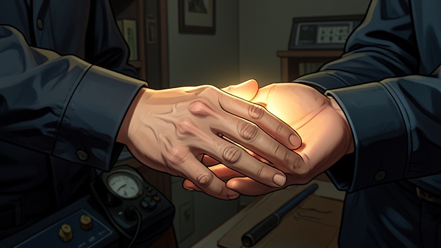 The Hand Kissed in Trust from "Jacob's Ladder". The Hand Kissed in Trust A gesture in confusion Yasha kisses JT’s palm while believing the paramedic is a protective grandfather figure.