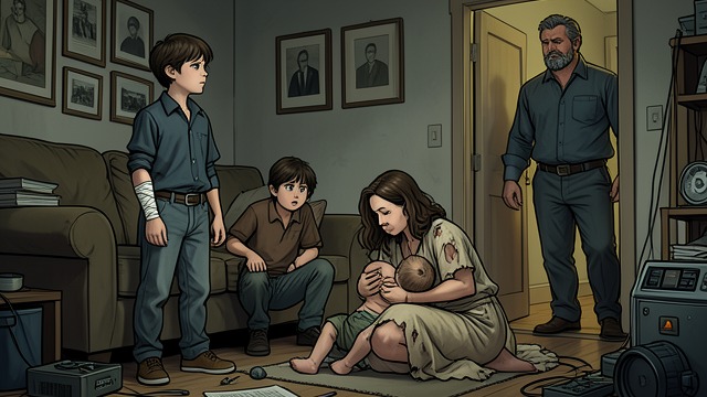 A House of Fear from "Jacob's Ladder". A House of Fear Violence enters family life Yasha and Daniel grow up with a father who harms their mother and children.