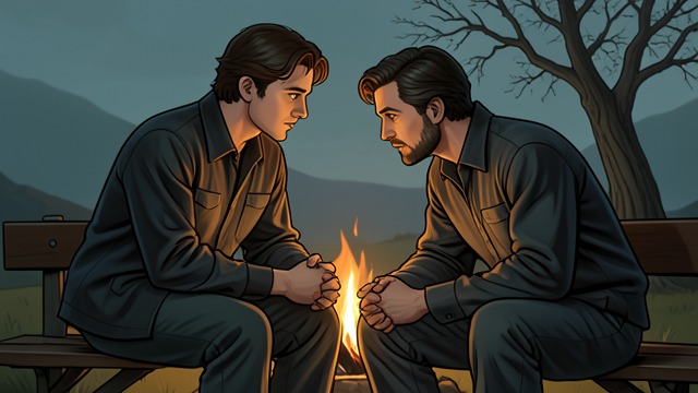 A New Pattern of Care from "Jacob's Ladder". A New Pattern of Care Mutual rather than coerced support Yasha and Daniel care for one another through injury, disclosure, and uncertainty.