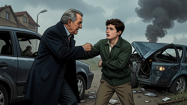 Cameron’s Promise from "Jacob's Ladder". Cameron’s Promise A necessary separation Cameron pulls Yasha away from the wreckage because the scene is dangerous.