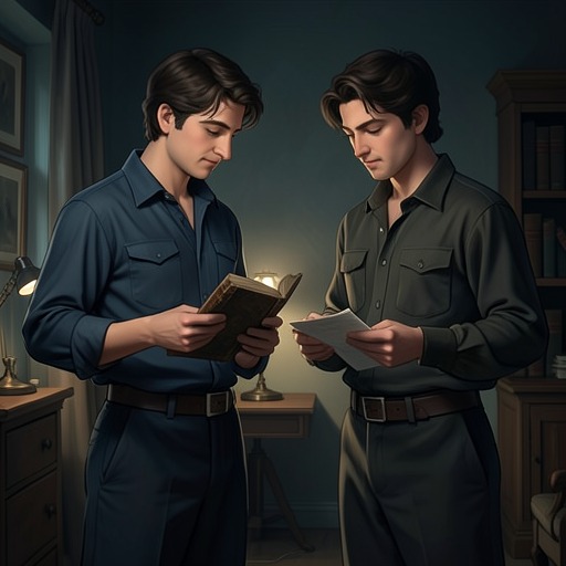 Brothers Who Finally Speak from "Jacob's Ladder". Yasha and Daniel’s affection survives years of distance and becomes more honest through disclosure, crisis, and shared planning.