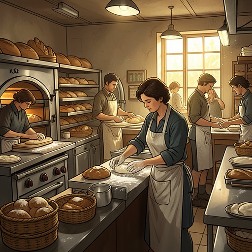 The Community Bakery from "Jacob's Ladder". Miss Independence Pies turns a survivor-support network into a workplace whose economic possibilities reinforce its social purpose.