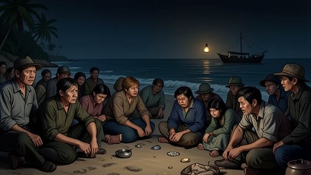 The Boat People’s Witness from "The Sympathizer". The Boat People’s Witness A Camp Encounter At Bataan, the narrator recruits Vietnamese refugees who have fled by sea.