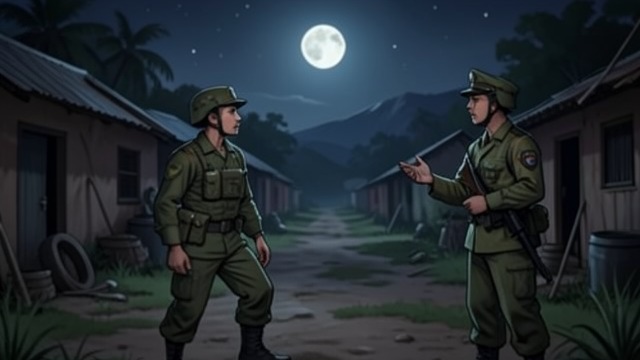 The Green Beret Arrival from "The Sympathizer". The Green Beret Arrival An American Hero Enters The Hamlet introduces Jay Bellamy as a young soldier arriving in Vietnam, where Captain Will Shamus teaches him…