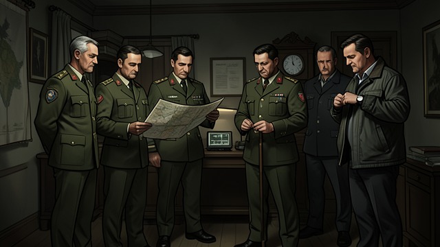 A Mission with No Guarantee from "The Sympathizer". A Mission with No Guarantee The Volunteers’ Choice The Grizzled Captain, Affectless Lieutenant, and Bon accept a mission with poor odds.