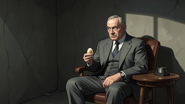 The Prisoner’s Death from "The Sympathizer". The Prisoner’s Death An Unexpected Suicide The Watchman swallows a hard-boiled egg whole and chokes to death in his cell.