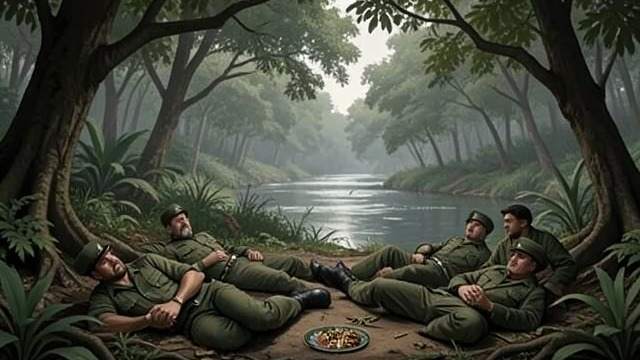 The Movement’s Setback from "The Sympathizer". The Movement’s Setback Loss of the Team The reconnaissance party is ambushed at the Mekong River and the surviving members are captured.