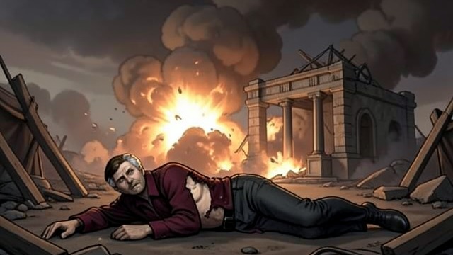 The Explosion and Erasure from "The Sympathizer". The Explosion and Erasure A Grave Destroyed The director orders the film-set cemetery, including the narrator’s memorial for his mother, to be rigged for…