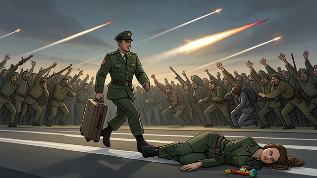 The Failed Airport Escape from "The Sympathizer". The Failed Airport Escape Flight Under Fire The evacuation convoy reaches the airport after the narrator has arranged bribes and passage.