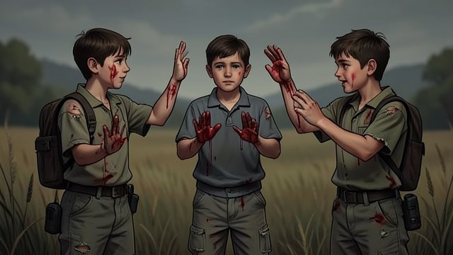 Three Boys Against Bullies from "The Sympathizer". Three Boys Against Bullies A Shared Risk Man first defends the narrator from older students, and Bon joins the fight despite being outnumbered.