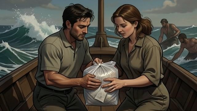 A Manuscript Carried Away from "The Sympathizer". A Manuscript Carried Away A Testimony Prepared The narrator and Bon carry their manuscript in watertight wrapping as they prepare to board a crowded fishing…