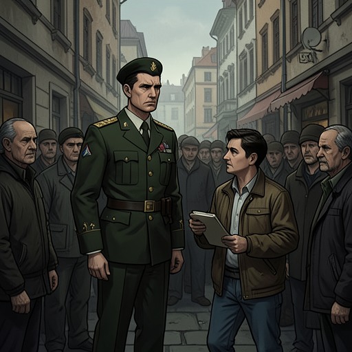 The General Against Sonny from "The Sympathizer". The General’s political conflict with Sonny develops from ideological disagreement into surveillance, suspicion, and the narrator’s deadly intervention.