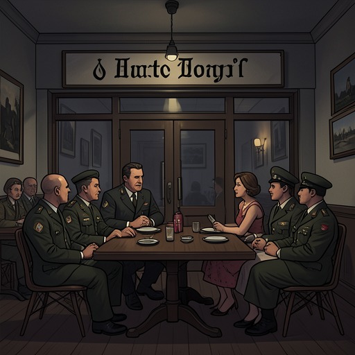 The General’s Restaurant from "The Sympathizer". The restaurant begins as an exile livelihood and becomes a public meeting place and secret source of support for the General’s movement.