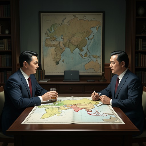 The General and the Congressman from "The Sympathizer". Their alliance turns shared anti-communist language into a transactional network of funding, legitimacy, and political opportunity.