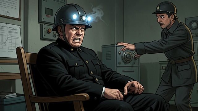 Political Weapon from "Watchmen". Political Weapon Exploited Imagination Major Par Odal uses amplified telepathy to overwhelm opponents inside the machine.